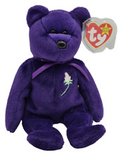 PRINCESS DIANA TY 1 st EDITION BEANIE BABY 1997 MADE IN INDONESIA P.E VERY RARE