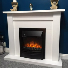 White Traditional Mantel