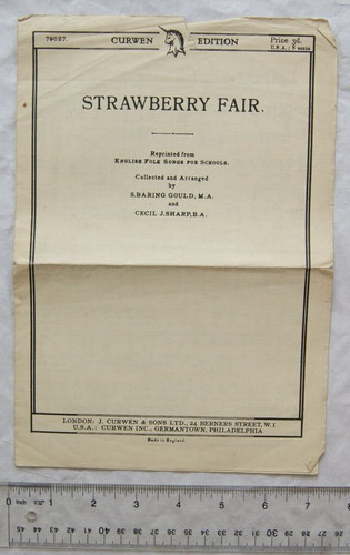 1926 strawberry fair english - fair,,