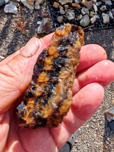 Blue john fluorite raw crystal - john,