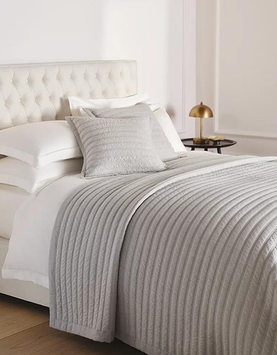 The white company lyle quilt - white,