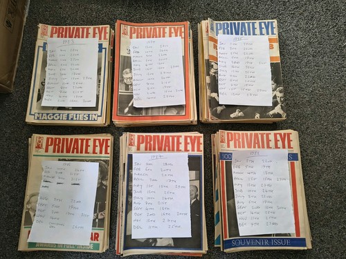 Vintage private eye magazine - eye,