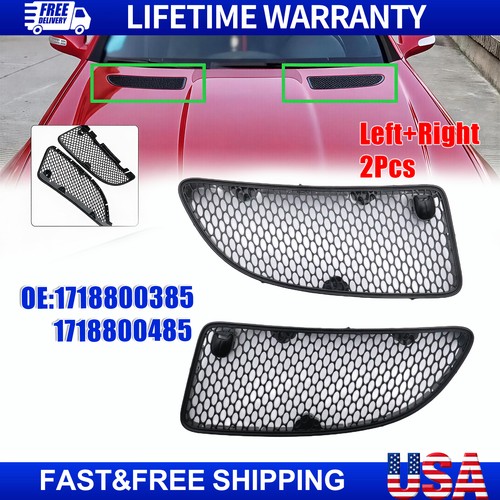 Front left right hood vent - front, left+right