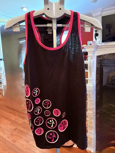 Black zumba racerback - zumba, top