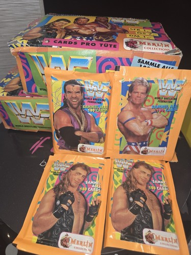 Merlin wwf wwe sealed - wwf,
