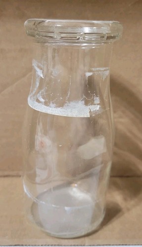 Half pint milk bottles - half,