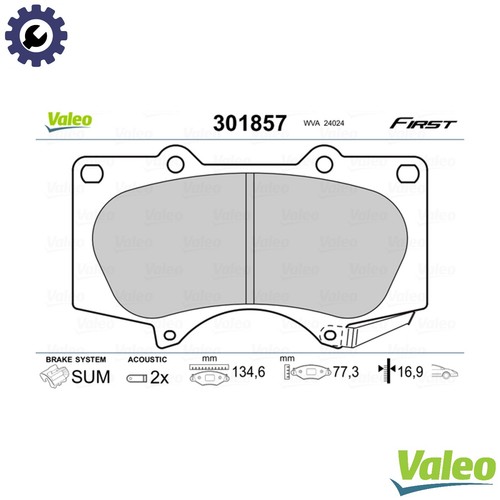 Brake pad set - brake,