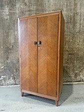Vintage Mid Century Lebus Double Wardrobe