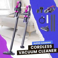 Cordless Vacuum Cleaner Hoover Upright Lightweight Wireless Handheld Bagless Vac