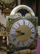 Clock movement vintage three weight morbier moonphase