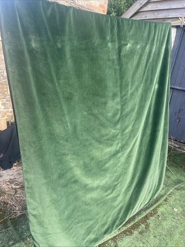 Bespoke dark green - green, velvet