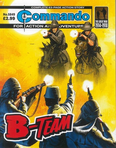 Commando comics team - comics, b-team