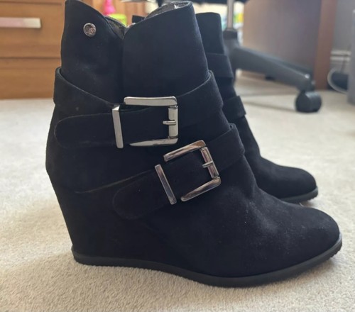 Russell and bromley black - and,