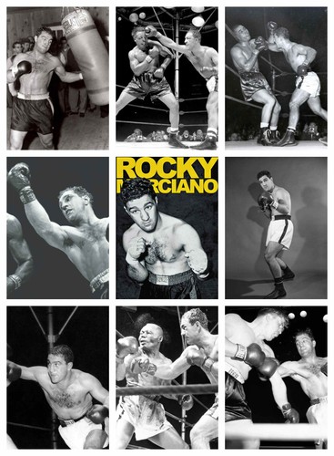 Rocky marciano boxing - poster,