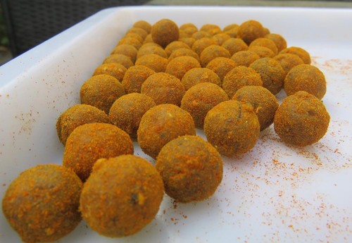 Curry nut krill boilies - nut, or