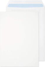 WHITE PAPER ENVELOPES A6/A5/A4/DL *ANY QTY* PLAIN SELF SEALING OFFICE