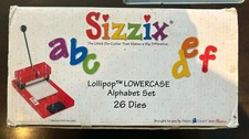 Sizzix LOLLIPOP Lowercase
