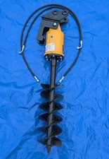 Mini Digger Auger Mini Excavator Auger Drill 25mm Pins 8" (200mm) Diameter 