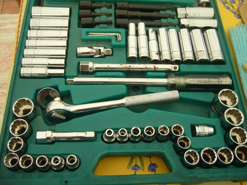 Boxed kamasa tools socket set - socket,