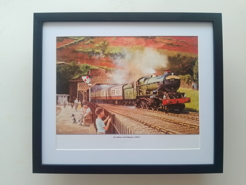 Philip hawkins steam train - steam,