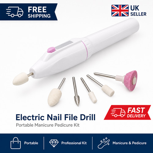 Electric nail file drill - nail,
