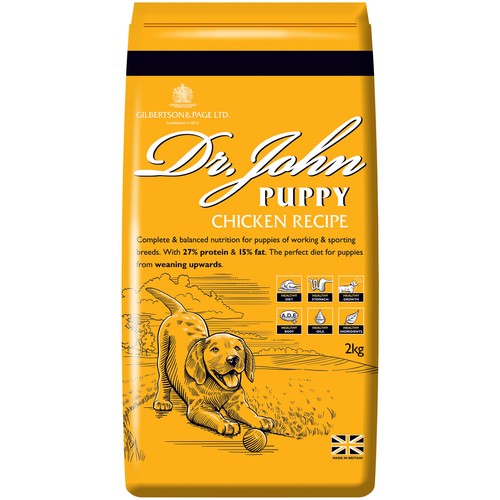 John puppy dry dog - dr,