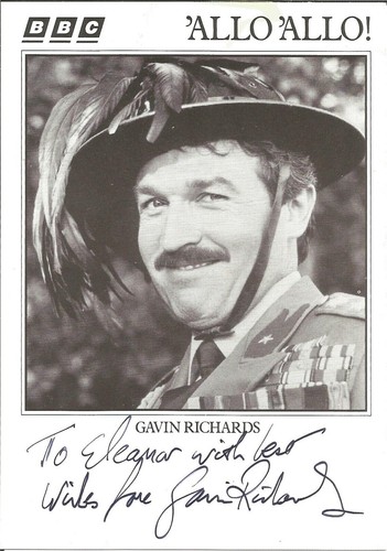 Gavin richards signed - richards,