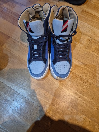 Superdry blue hitops size - blue,