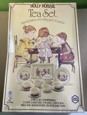 Vintage 1970s Holly Hobbie Tea Set. 1976 In Original Box. 3 Piece Set. Friends