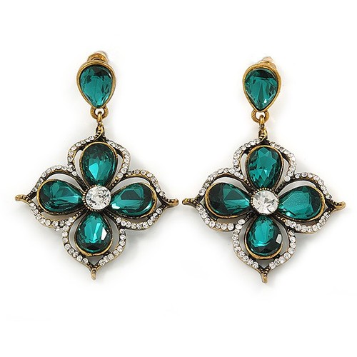 Vintage inspired emerald - inspired,