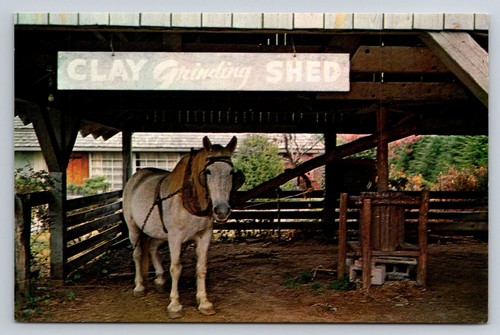 Pigeon forge pottery postcard - forge,