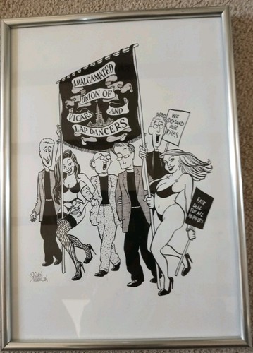 Original john minnion - original, signed