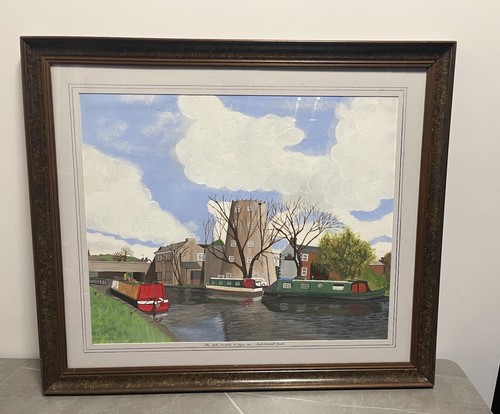 Watercolour painting parbold - painting,