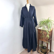 ME+EM Maxi Shirt Dress Navy