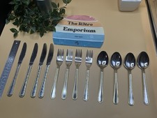 Cutlery 4 Sets of 16 Pieces Stainless Steel Cutlery Set Gold Bead 4 Person