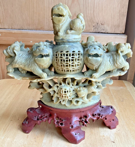 Vintage carved chinese - vintage,