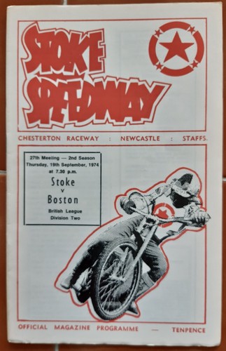Stoke boston speedway - stoke, v