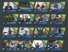 NEW ZEALAND 2016 RIO OLYMPICS MEDAL WINNERS FINE USED SET OF 18