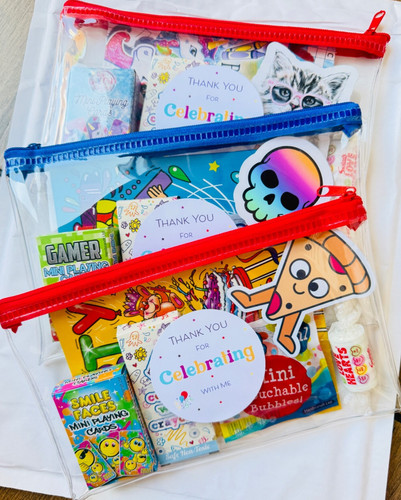 Ready filled party bags - bags, for