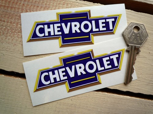 Chevrolet blue yellow bow - blue,