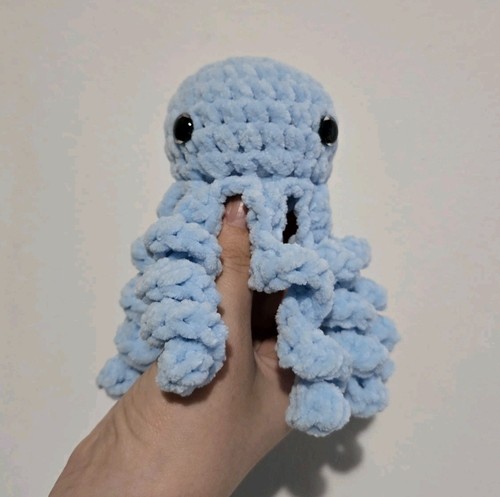 Handmade crochet octopus - crochet,