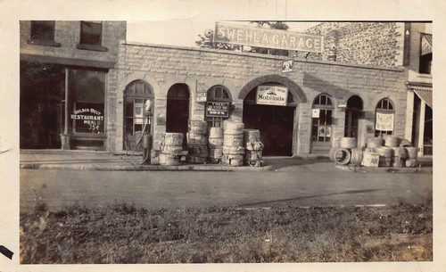 Swehla garage ellsworth 1920s - swehla,