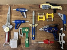 Power Rangers in Space Turbo Zeo Weapons Astro Blaster Bundle