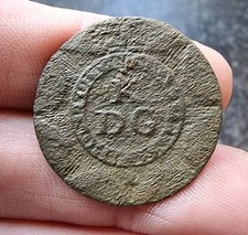 Rare Military Button 1st Kings
