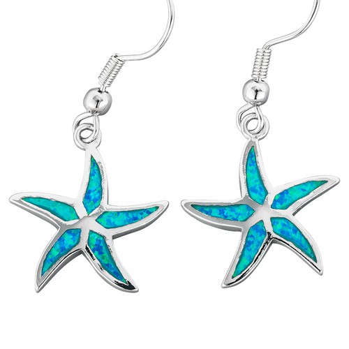 Starfish ocean blue fire opal - ocean,