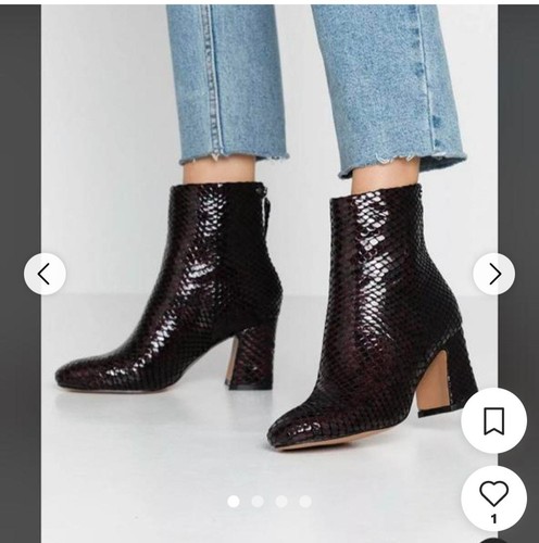 Topshop belize burgundy - topshop, 'belize'
