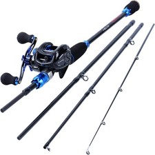 ishing Reel and Rod Combos,24-Ton Carbon Fiber Fishing Poles -AUCTION