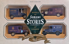 Beautiful Vintage Collection from Lledo-Models of4Vans from Famous London Stores