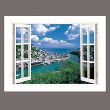 Canvas Picture Looe Bay