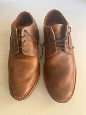 viberg derby shoe beige calf worn once